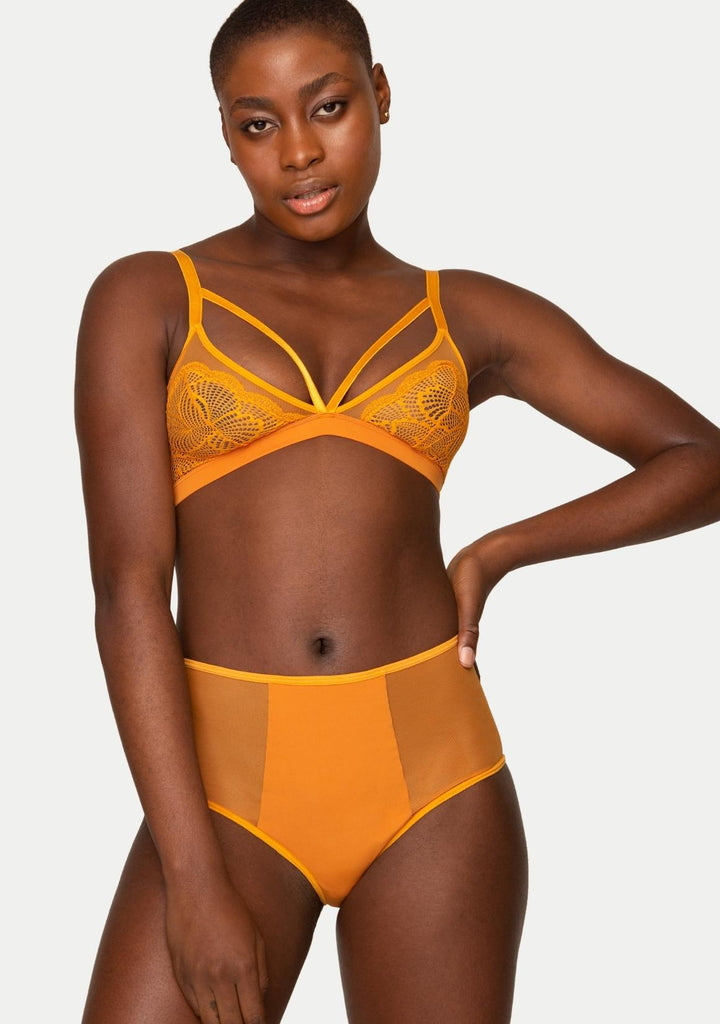 Audrey High Waisted Saffron