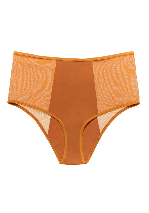 Audrey High Waisted Saffron
