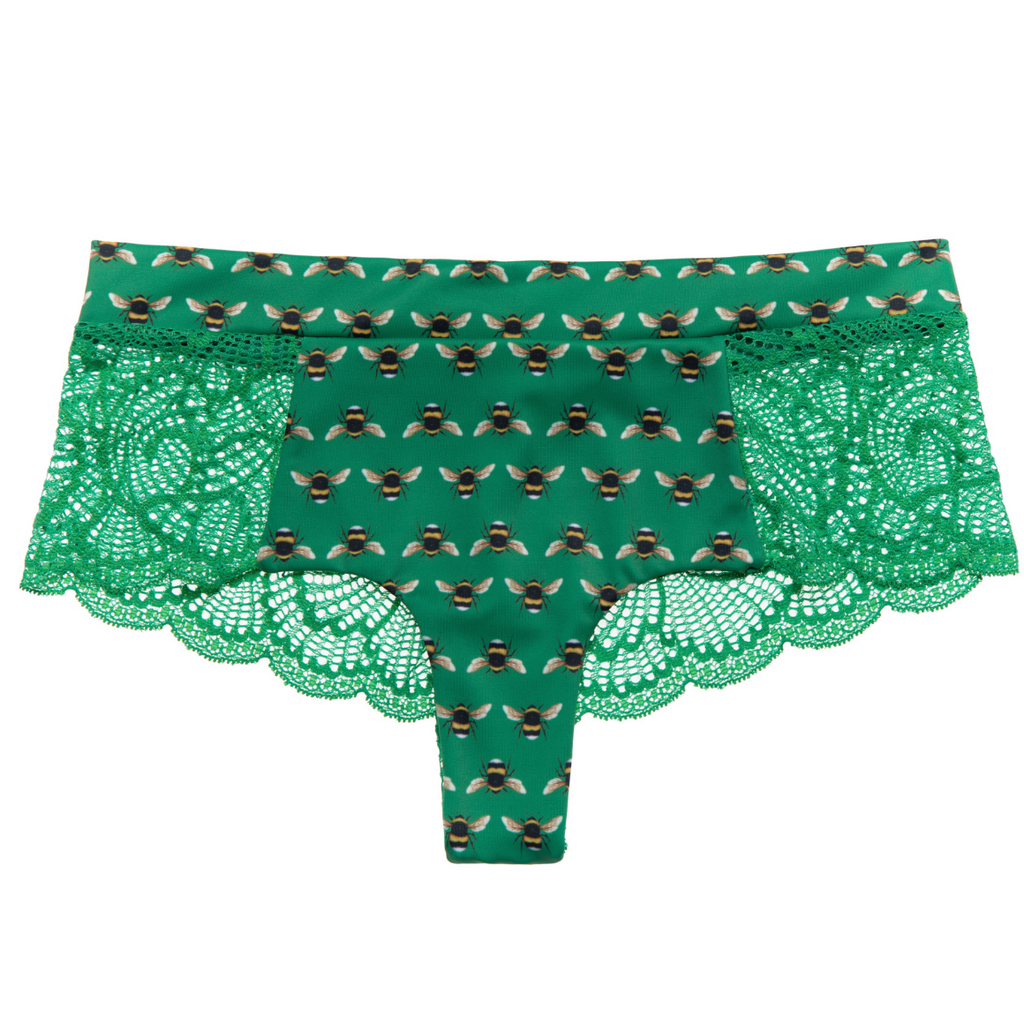 Martina Cheeky Bikini Grass & Bees