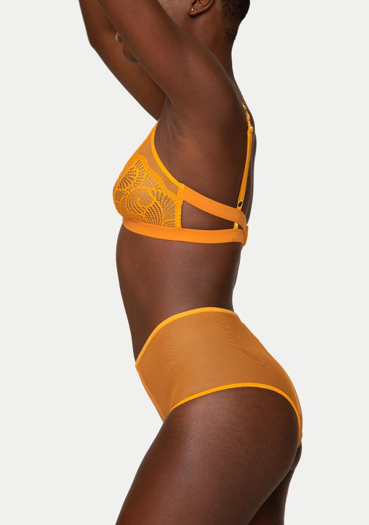 Gina Cutout Bralette Saffron