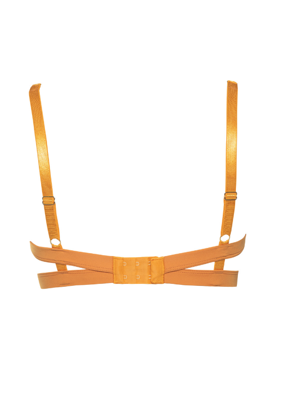 Gina Cutout Bralette Saffron